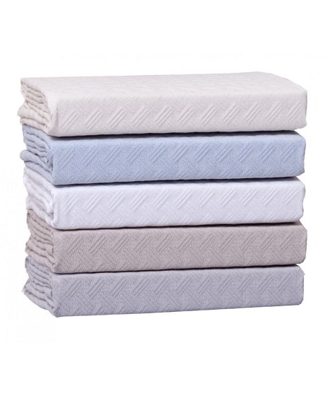ΚΟΥΒΕΡΤΑ POLYCOTTON ΚΟΥΝΙΑΣ 110Χ155 ΔΗΛΟΣ ΕΚΡΟΥ