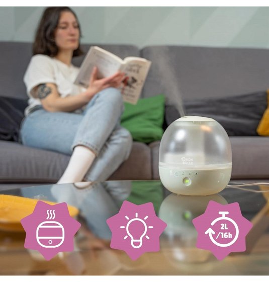 Humidifier/Nightlight Bubble