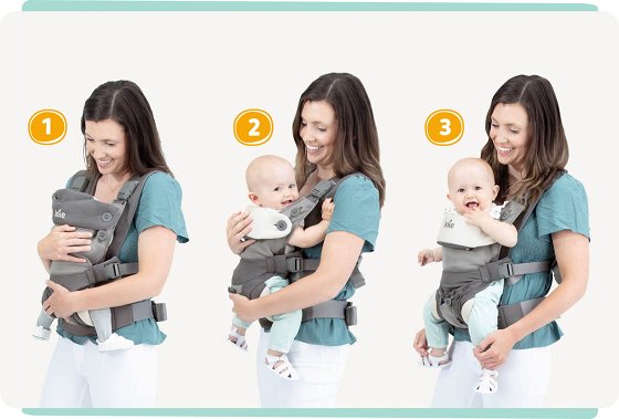 JOIE SAVVY 4IN1 CARRIER PEPPER