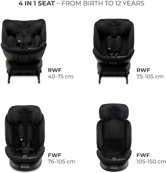 Kinderkraft Car Seat XPEDITION 3 i-Size BLACK